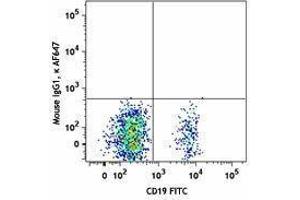 Flow Cytometry (FACS) image for anti-Chemokine (C-X-C Motif) Receptor 5 (CXCR5) antibody (Alexa Fluor 647) (ABIN2657144) (CXCR5 Antikörper  (Alexa Fluor 647))
