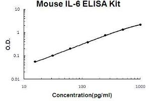 Mouse IL-6 PicoKine ELISA Kit standard curve (IL-6 ELISA Kit)