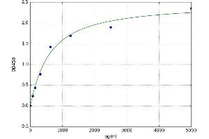 A typical standard curve