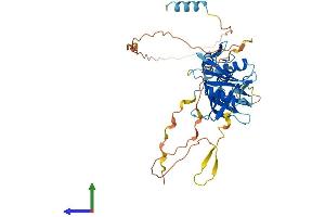 Protein Structure (PS) image for Signal Transducing Adaptor Family Member 2 (STAP2) (AA 1-403) protein (His tag) (ABIN7546368)