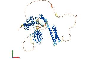 Protein Structure (PS) image for Golgi-Associated, gamma Adaptin Ear Containing, ARF Binding Protein 1 (GGA1) (AA 1-635) protein (His tag) (ABIN7559631)