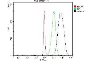 Flow Cytometry analysis of HL-60 cells using anti-Aurora A/AURKA antibody (ABIN7599581).