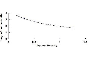 Typical standard curve