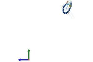 AlphaFold protein structure predicition of Mouse Recombinant Iqcd Protein, UniprotID Q9D3V1