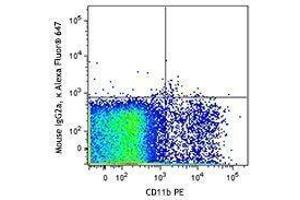 Flow Cytometry (FACS) image for anti-Chemokine (C-X3-C Motif) Receptor 1 (CX3CR1) antibody (Alexa Fluor 647) (ABIN2657193) (CX3CR1 Antikörper  (Alexa Fluor 647))