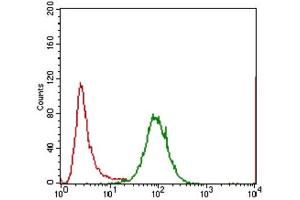 Flow Cytometry (FACS) image for anti-Interleukin 3 Receptor, alpha (IL3RA) (AA 200-305) antibody (ABIN1845738) (IL3RA Antikörper  (AA 200-305))