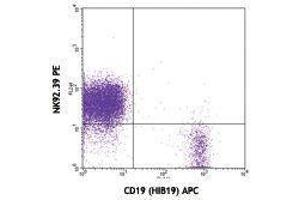 Flow Cytometry (FACS) image for anti-CD96 (CD96) antibody (PE) (ABIN2663659) (CD96 Antikörper  (PE))