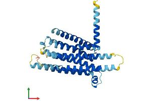 Protein Structure (PS) image for Taste Receptor, Type 2, Member 10 (TAS2R10) (AA 1-307) protein (His tag) (ABIN7544147)