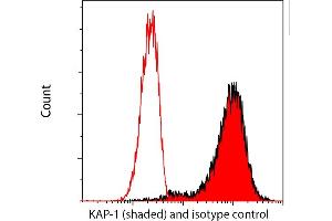 Flow Cytometry (FACS) image for anti-Tripartite Motif Containing 28 (TRIM28) (Ser824) antibody (ABIN7454012)