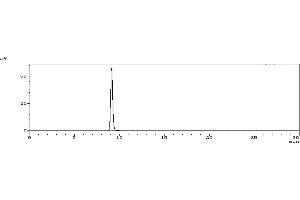 The purity of Anti-Fibronectin Reference Antibody (L19-TNF) is 98. (Rekombinanter Fibronectin Antikörper)
