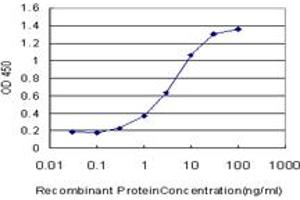 Detection limit for recombinant GST tagged RLBP1 is approximately 0. (RLBP1 Antikörper  (AA 1-317))