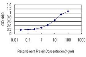 ELISA image for anti-Hairy/enhancer-of-Split Related with YRPW Motif-Like (HEYL) (AA 221-327) antibody (ABIN599209) (HEYL Antikörper  (AA 221-327))