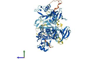 Protein Structure (PS) image for IL2-Inducible T-Cell Kinase (ITK) (AA 1-625) protein (His tag) (ABIN7563591)