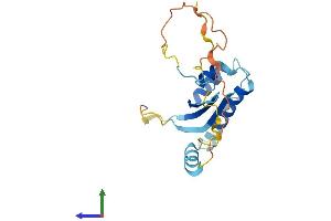 AlphaFold protein structure predicition of Human Recombinant SNX22 Protein, UniprotID Q96L94