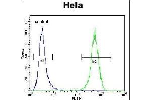 Flow Cytometry (FACS) image for anti-WAP Four-Disulfide Core Domain 1 (WFDC1) (AA 148-177), (C-Term) antibody (ABIN656404)