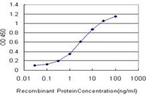 ELISA image for anti-CAMP Responsive Element Binding Protein 3 (CREB3) (AA 273-372) antibody (ABIN599141) (CREB3 Antikörper  (AA 273-372))