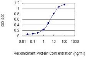 ELISA image for anti-Ras Association (RalGDS/AF-6) Domain Family (N-terminal) Member 8 (RASSF8) (AA 40-137) antibody (ABIN564885)