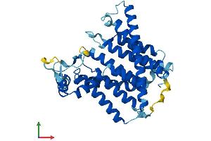 Protein Structure (PS) image for Sphingosine-1-Phosphate Phosphatase 2 (SGPP2) (AA 1-354) protein (His tag) (ABIN7558471)