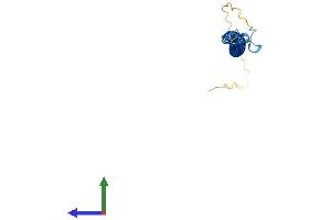 Protein Structure (PS) image for MAP3K7 C-Terminal Like (MAP3K7CL) (AA 1-142) protein (His tag) (ABIN7556522)