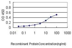 Detection limit for recombinant GST tagged CCT7 is approximately 0.