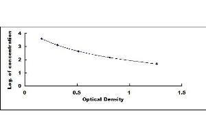 Typical standard curve