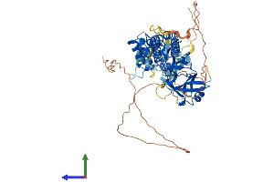 Protein Structure (PS) image for Interleukin-1 Receptor-Associated Kinase 3 (IRAK3) (AA 1-596) protein (His tag) (ABIN7548569)