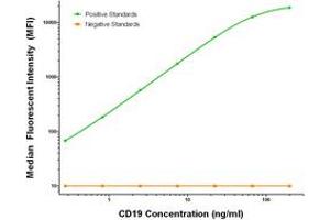 Luminex Assay (LMNX) image for anti-CD19 Molecule (CD19) antibody (ABIN2717399) (CD19 Antikörper)