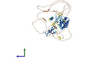 Protein Structure (PS) image for Hepatocyte Growth Factor-Regulated tyrosine Kinase Substrate (HGS) (AA 1-777) protein (His tag) (ABIN7554103)