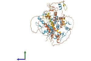 AlphaFold protein structure predicition of Human Recombinant ZNF233 Protein, UniprotID A6NK53