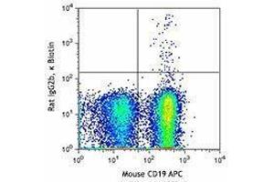 Flow Cytometry (FACS) image for anti-CD3 (CD3) antibody (Biotin) (ABIN2660761) (CD3 Antikörper  (Biotin))