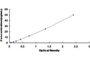 Typical standard curve (ATP5J ELISA Kit)