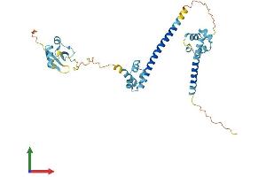 Protein Structure (PS) image for DNA Fragmentation Factor, 45kDa, alpha Polypeptide (DFFA) (AA 1-331) protein (His tag) (ABIN7547109)
