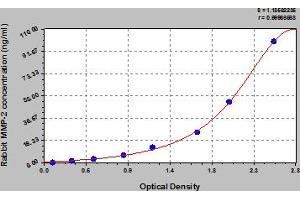 Typical Standard Curve (MMP2 ELISA Kit)