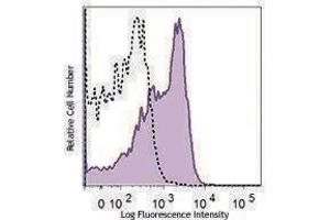Flow Cytometry (FACS) image for anti-Tumor Necrosis Factor Receptor Superfamily, Member 1B (TNFRSF1B) antibody (PE-Cy7) (ABIN2659075)
