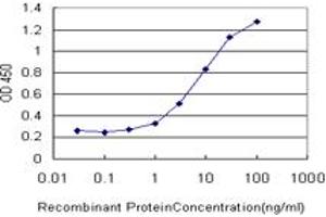 Detection limit for recombinant GST tagged GRK1 is approximately 0.
