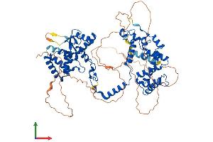 AlphaFold protein structure predicition of Mouse Recombinant Rgs9 Protein, UniprotID O54828