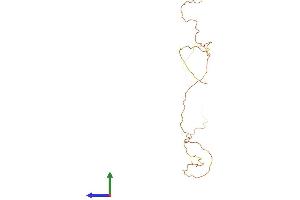 AlphaFold protein structure predicition of Human Recombinant KRTAP13-2 Protein, UniprotID Q52LG2