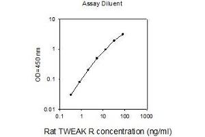 ELISA image for Tumor Necrosis Factor Receptor Superfamily, Member 12A (TNFRSF12A) ELISA Kit (ABIN2748715) (TNFRSF12A ELISA Kit)