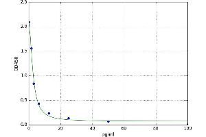 A typical standard curve