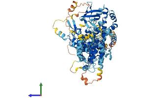 AlphaFold protein structure predicition of Human Recombinant SGSM3 Protein, UniprotID Q96HU1