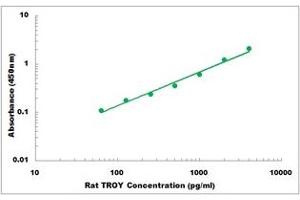 ELISA image for Tumor Necrosis Factor Receptor Superfamily, Member 19 (TNFRSF19) ELISA Kit (ABIN5526824)