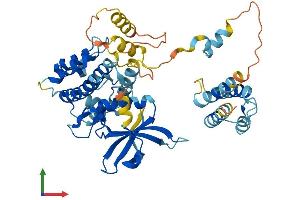 Protein Structure (PS) image for Mitogen-Activated Protein Kinase-Activated Protein Kinase 5 (MAPKAPK5) (AA 1-473) protein (His tag) (ABIN7554465)