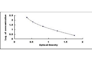 Typical standard curve (NTX-I ELISA Kit)