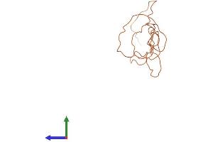 AlphaFold protein structure predicition of Human Recombinant KRTAP4-1 Protein, UniprotID Q9BYQ7