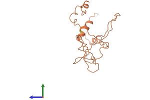 AlphaFold protein structure predicition of Human Recombinant KRTAP9-2 Protein, UniprotID Q9BYQ4