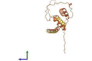 AlphaFold protein structure predicition of Human Recombinant C15orf32 Protein, UniprotID Q32M92