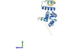 AlphaFold protein structure predicition of Mouse Recombinant Sntn Protein, UniprotID Q8C9X1