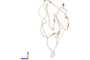 AlphaFold protein structure predicition of Human Recombinant LINC00322 Protein, UniprotID Q6ZN03