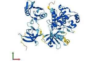 Protein Structure (PS) image for PTK6 Protein tyrosine Kinase 6 (PTK6) (AA 1-451) protein (His tag) (ABIN7563991)