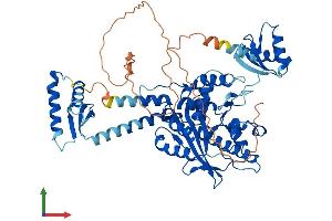 Protein Structure (PS) image for Poly A Specific Ribonuclease (PARN) (AA 1-624) protein (His tag) (ABIN7564743)